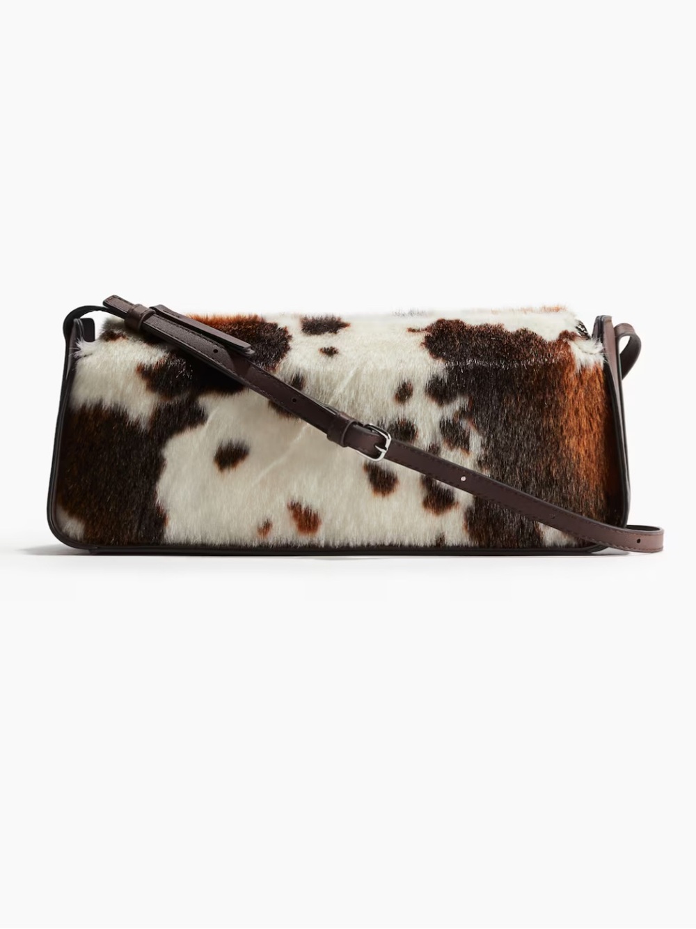 H&M Cow Print Shoulder Bag